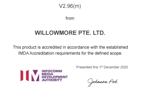 IMDA-Willowmore-Accreditation-Certificate- Nov 2025 - signed